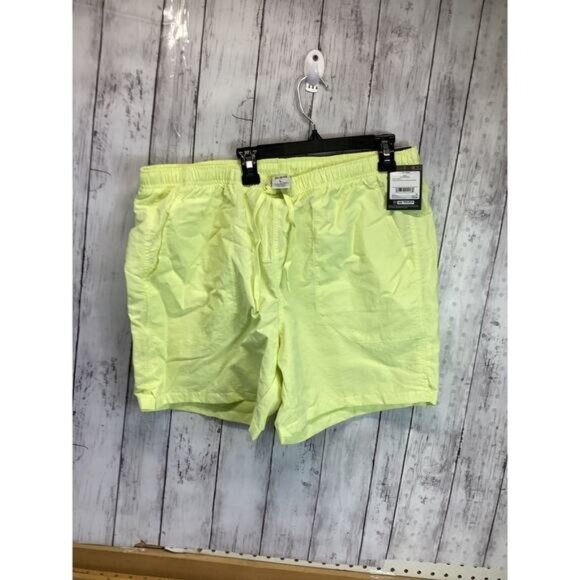 Preppy Streetwear Coquette Utility DSG Shorts Men Size Large Neon Yellow - Picture 1 of 5